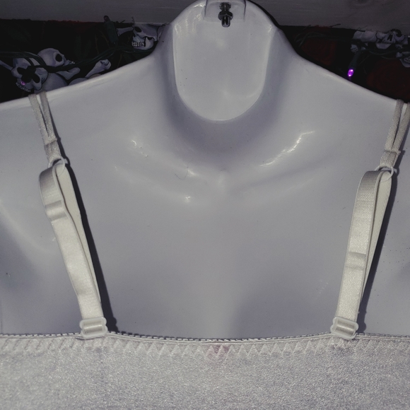 ❤VNTG EUC VS Whitw Lace & Satin Bodysuit/Bustier Extreme Pushup 36D❤ - Picture 8 of 16